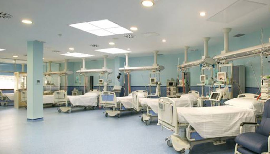 UCI del hospital de floridablanca