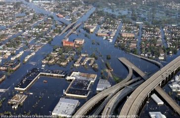 hurricane Katrina flooded the city of New Orleans in 2005