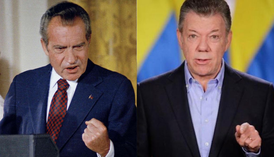 Richard nixon y juan manuel santos