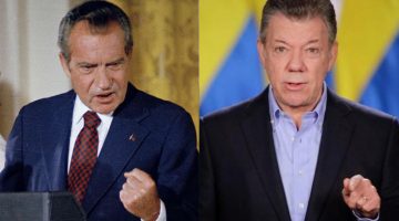 Richard nixon y juan manuel santos