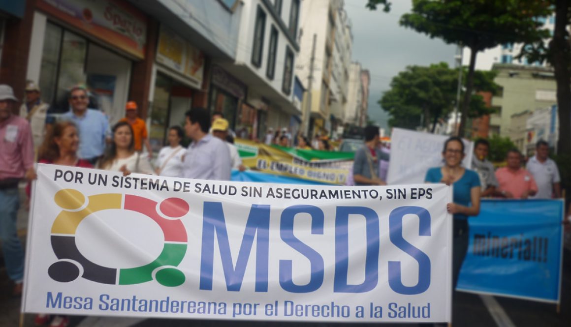 movilización en defensa de la salud