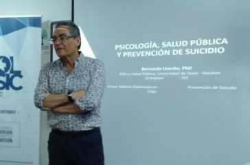 Doctor Bernardo useche, taller sobre prevención del suicidio