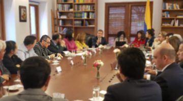 Reunión la vicepresidencia y colpsic