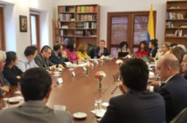 Reunión la vicepresidencia y colpsic