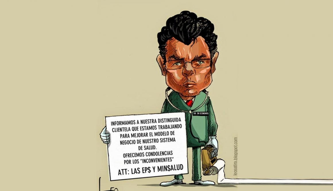 Caricatura de leo, alejandro gaviria