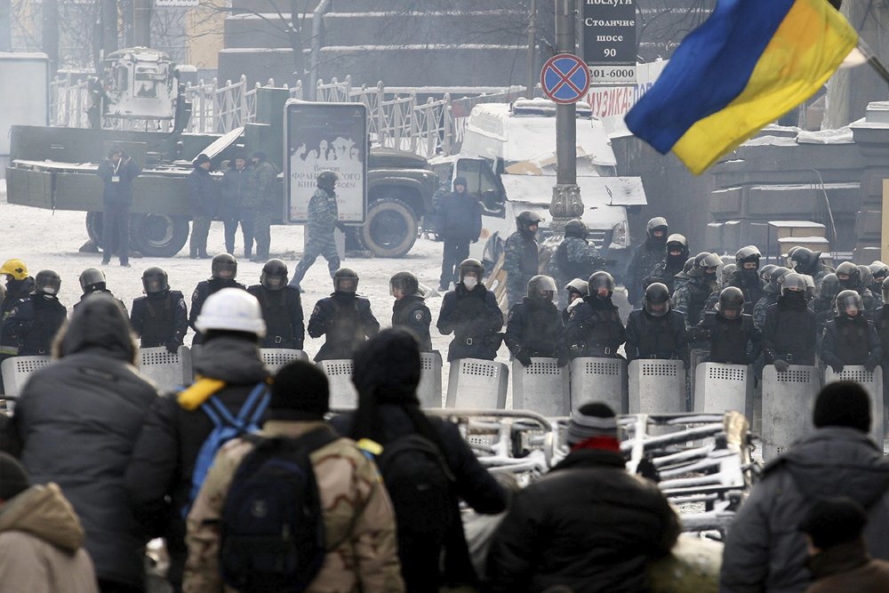 protestas en ucrania