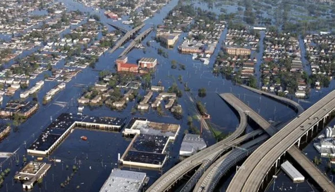 hurricane Katrina flooded the city of New Orleans in 2005
